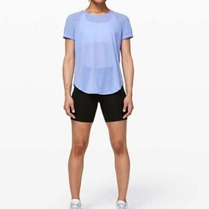 Lululemon Open Up Tie Back Tee